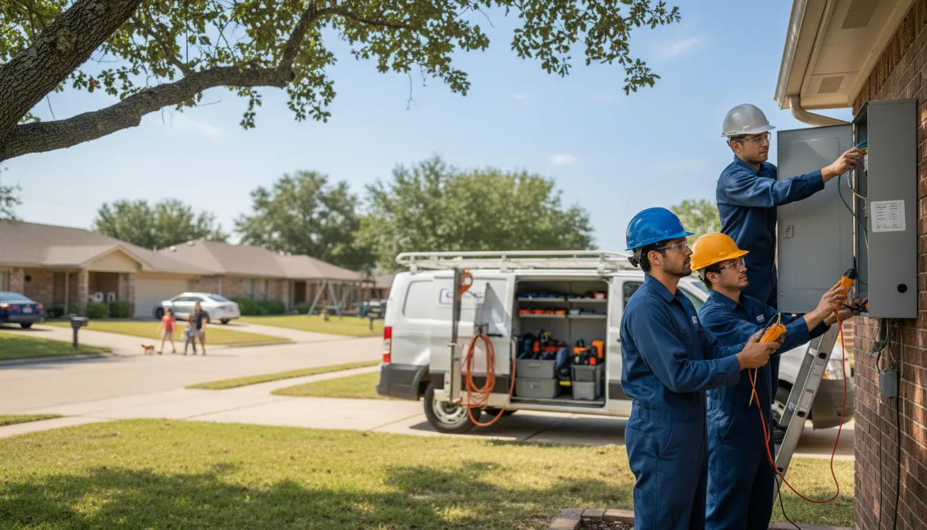 Certified electrician providing emergency electrical services in Caney, KS